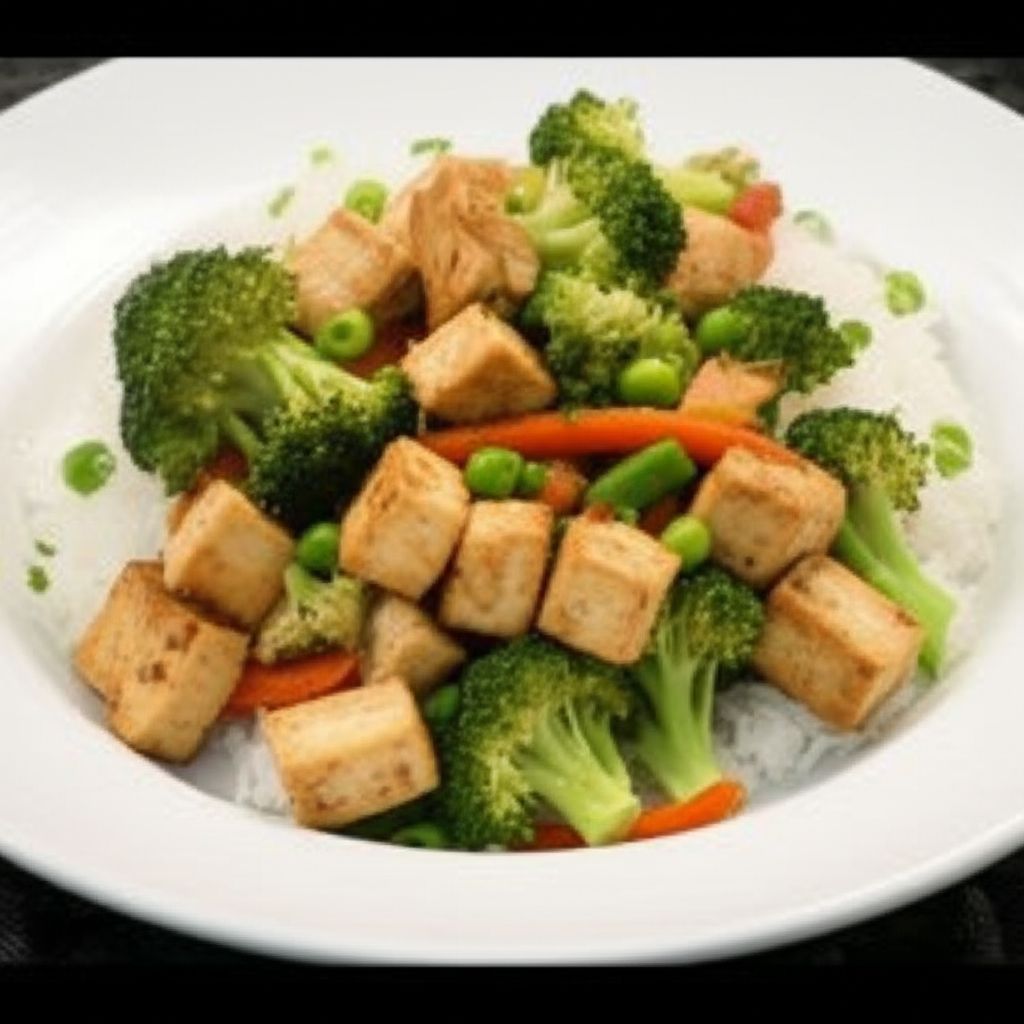 Wicked Garlic Tofu Saute