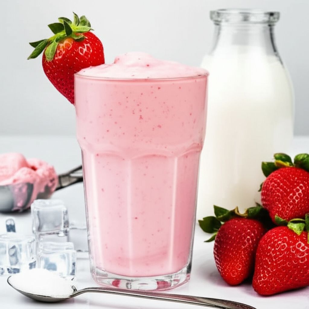 Yummy Strawberry Shake