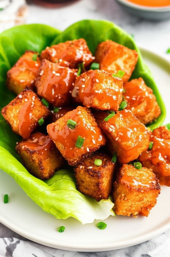 Air Fryer Bang Bang Tofu
