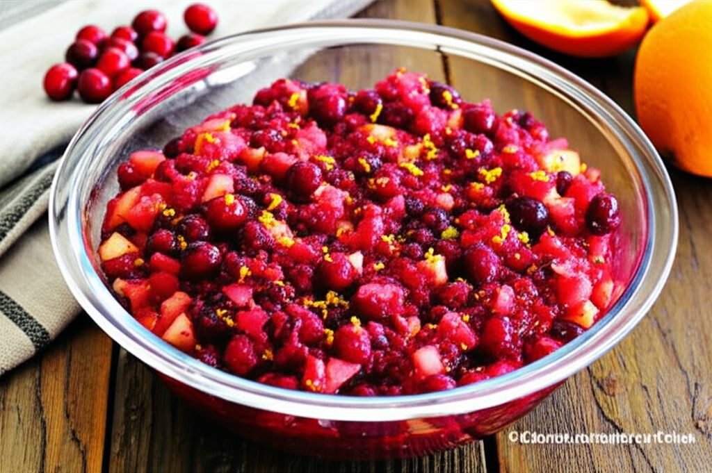 Apple Cranberry Relish