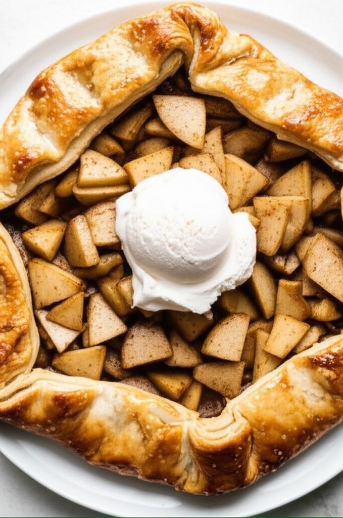 Apple-Cranberry Crostada