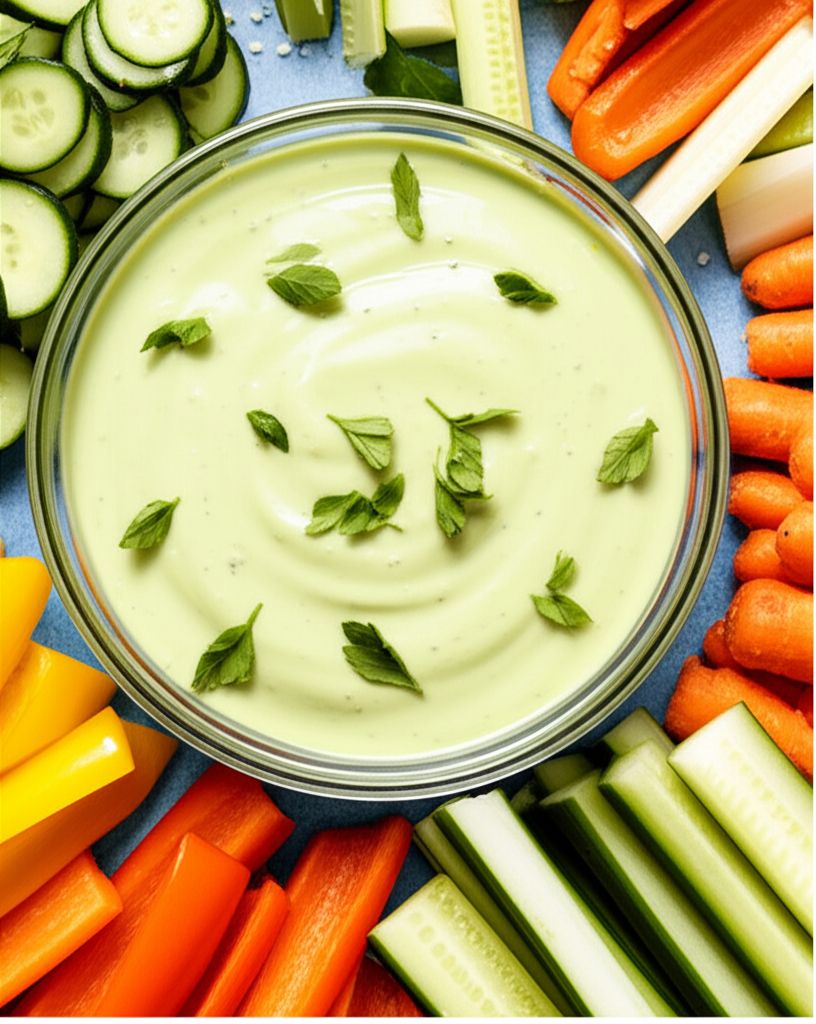 Avocado Ranch Salad Dressing