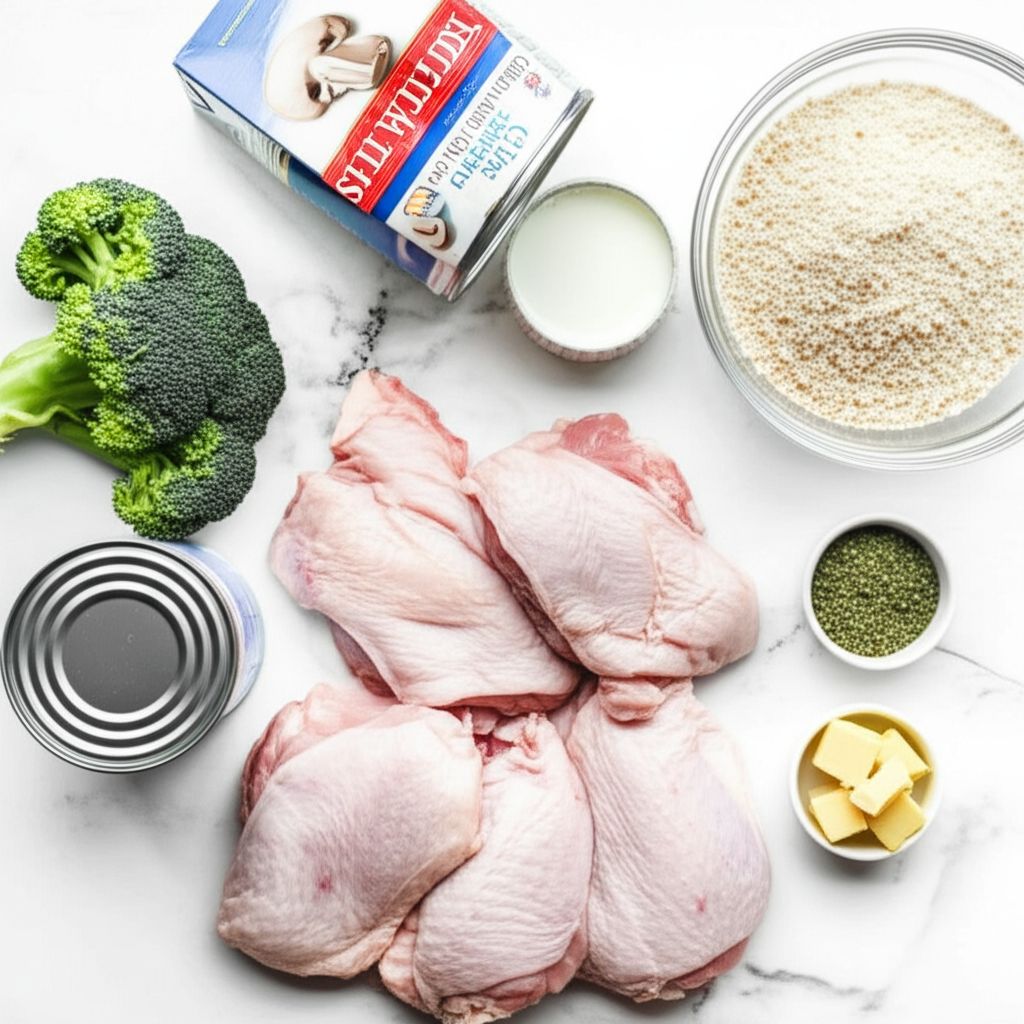 Baked Mushroom Thighs