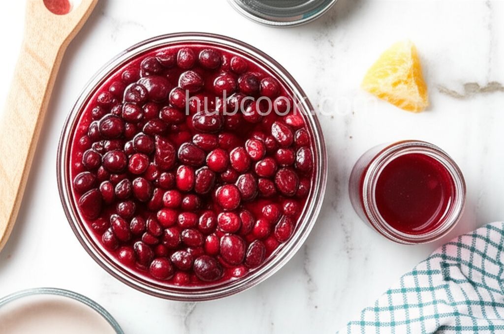 Brandied Orange and Cranberry Sauce