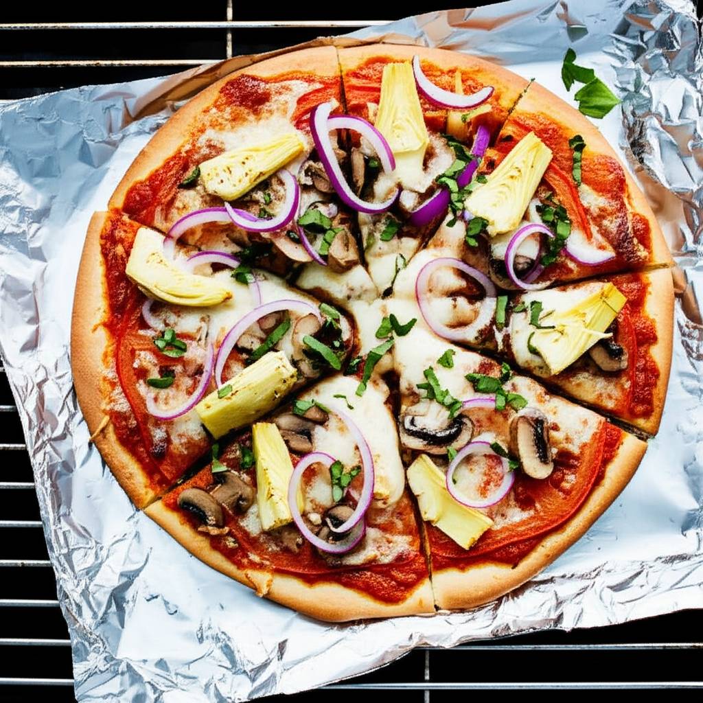 California Grilled Pizza