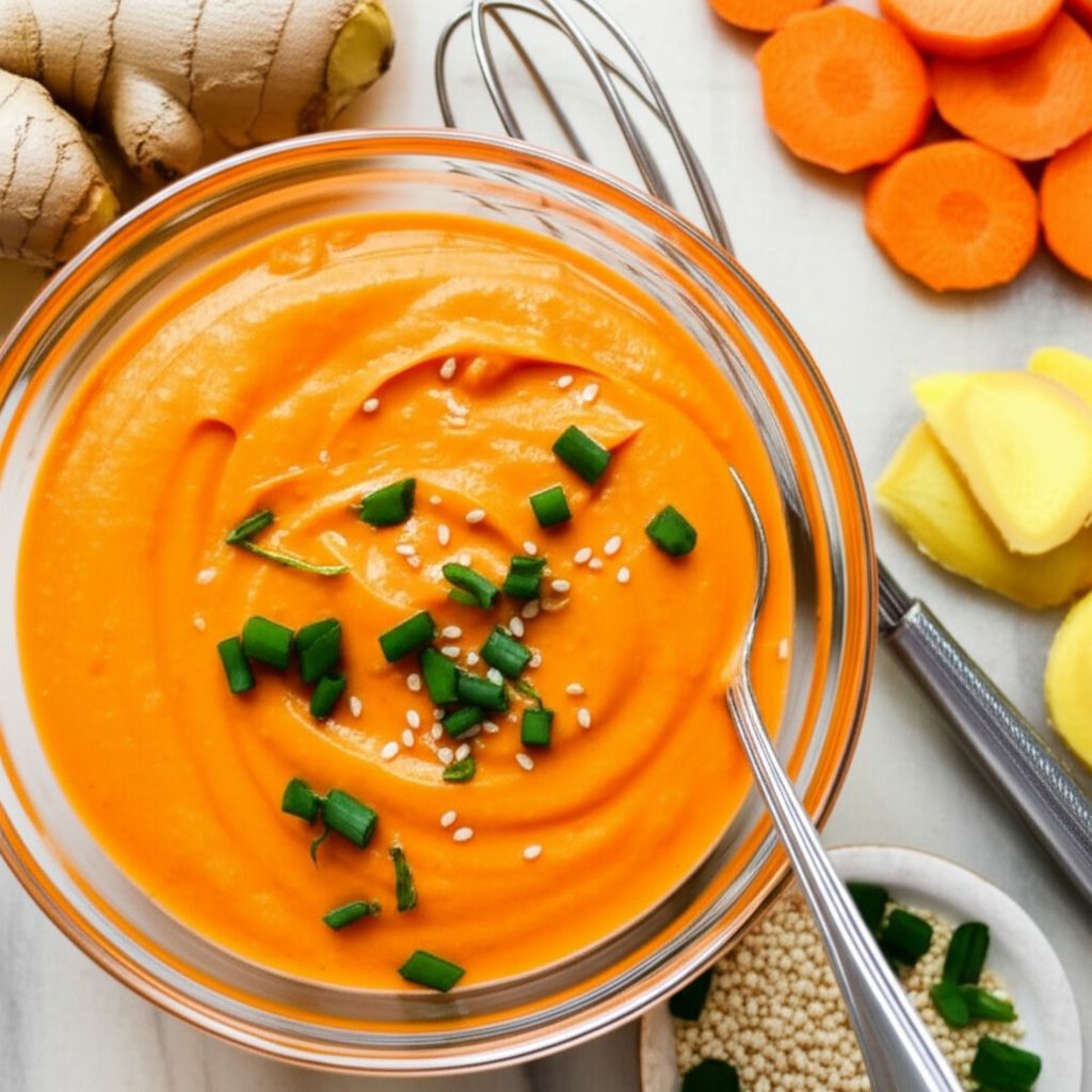Carrot Ginger Dressing and Dip