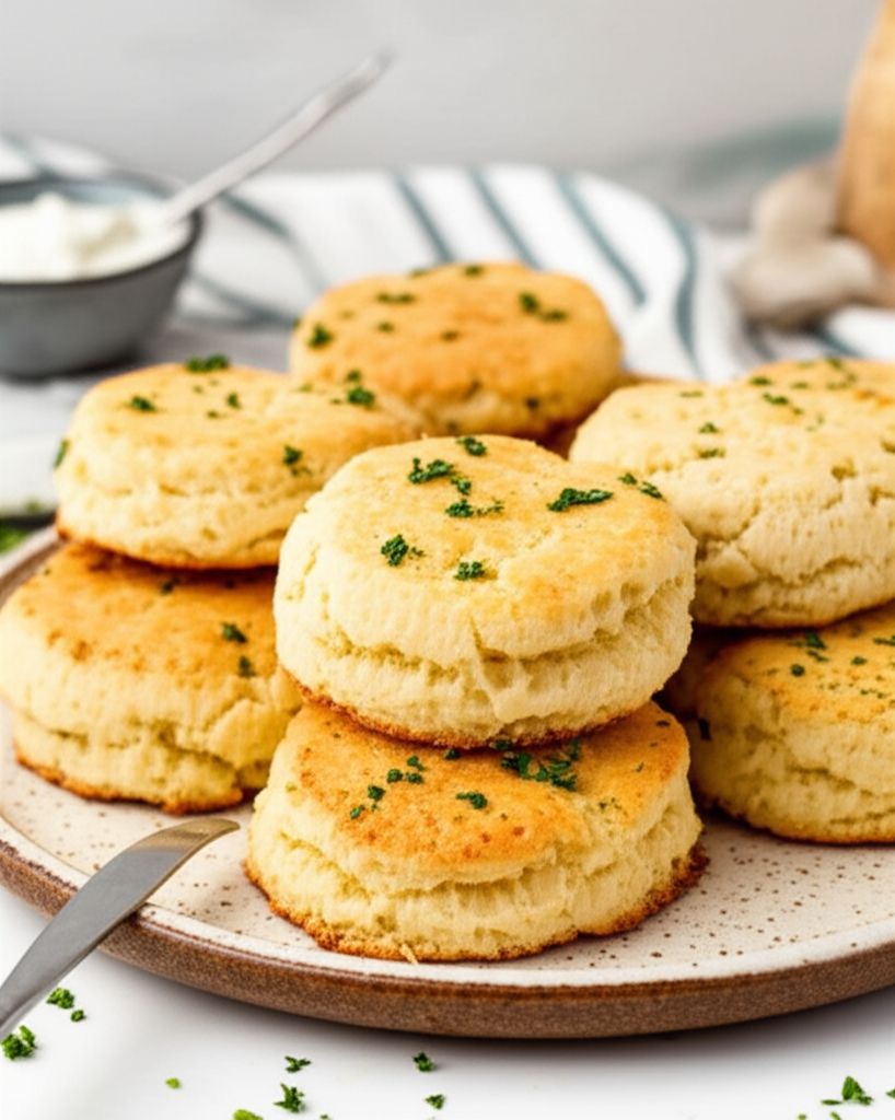 Cheese Garlic Biscuits II