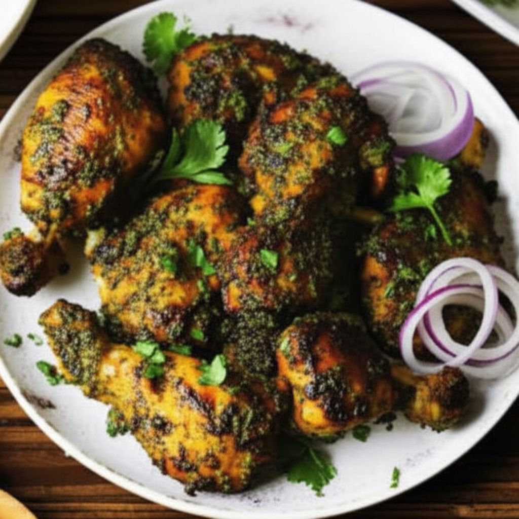 Chicken Hariyali Tikka