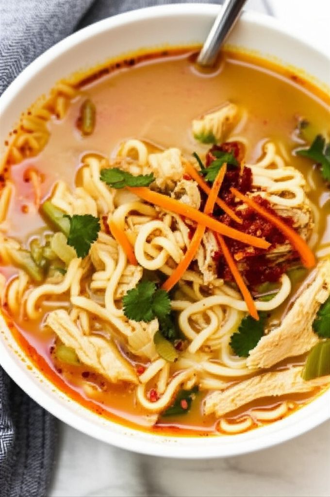 Chicken in Lemongrass Coconut Broth