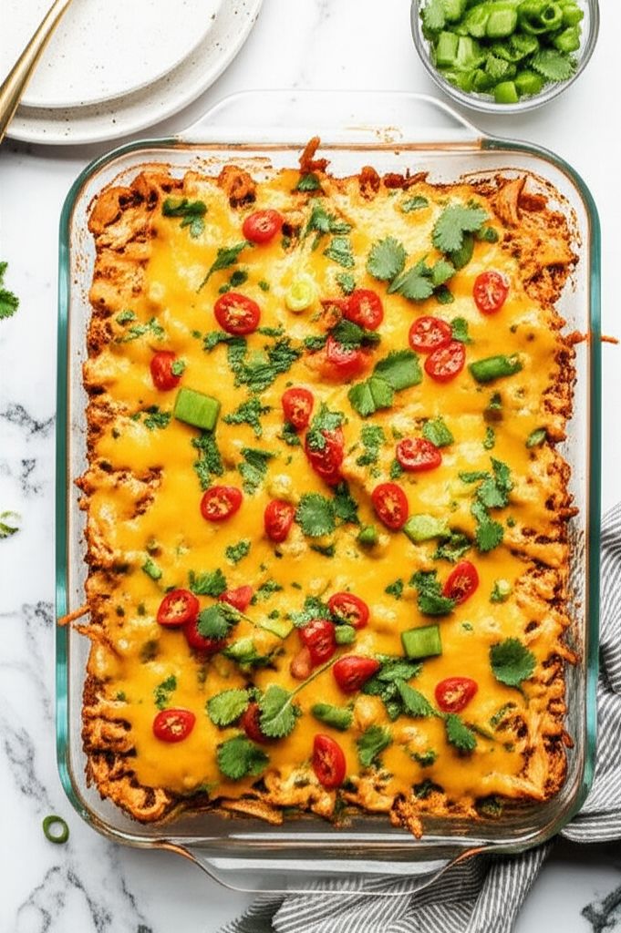 Chicken Taco Casserole