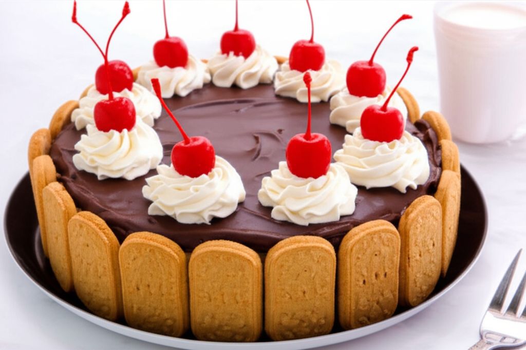 Chocolate Chip Cookie Ice Cream Cake
