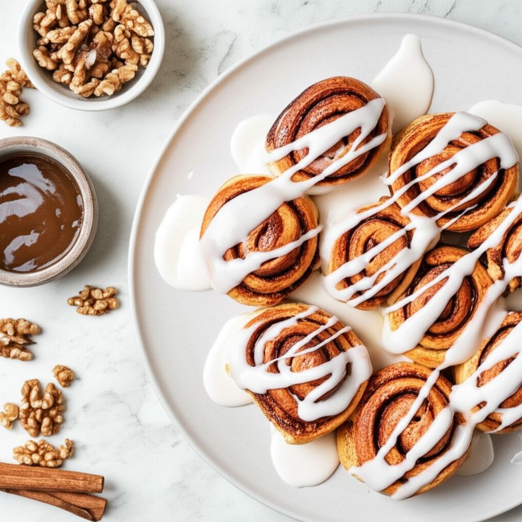 Cinnamon Rolls From Frozen Bread Dough - EASY