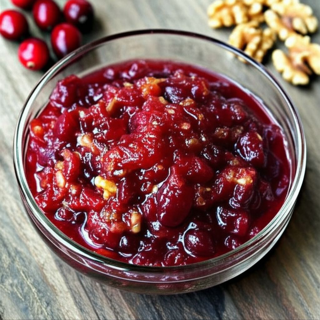 Cranberry Walnut Relish I