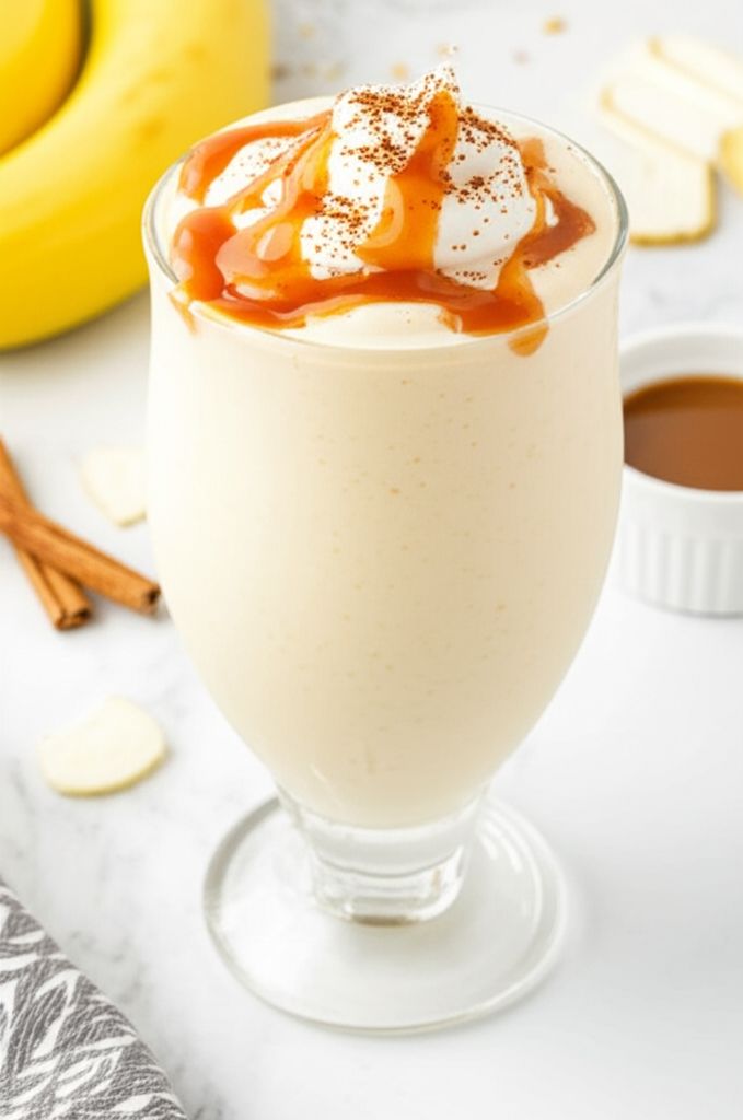 Creamy Banana Milkshake