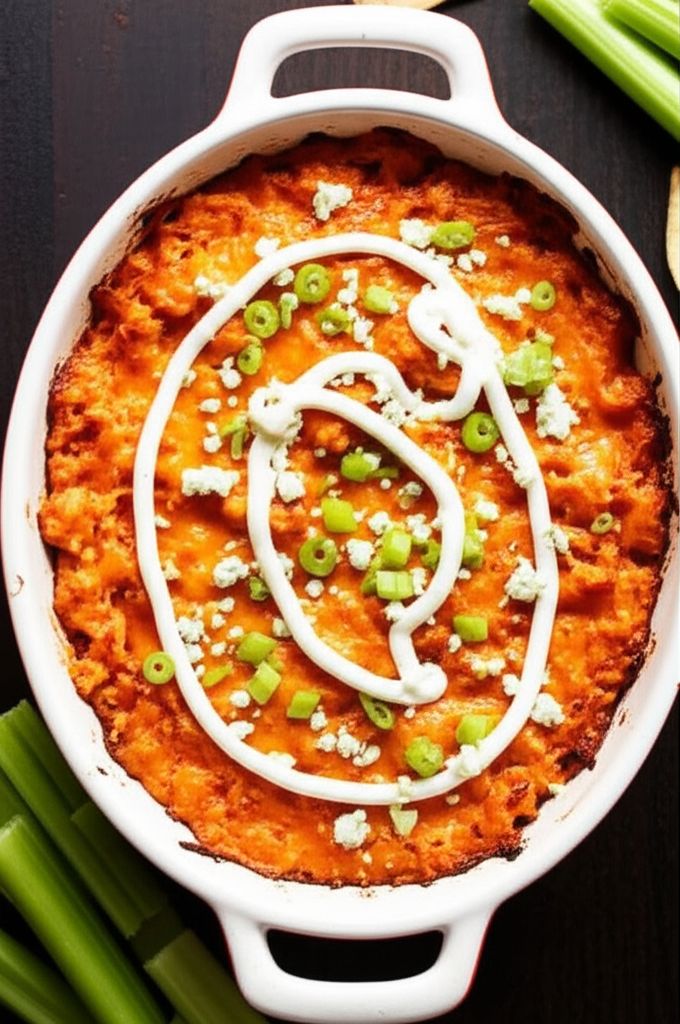 Easy Buffalo Chicken Dip