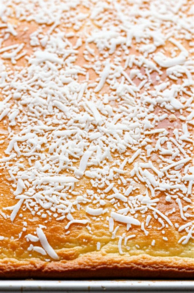 Easy Coconut Sheet Cake