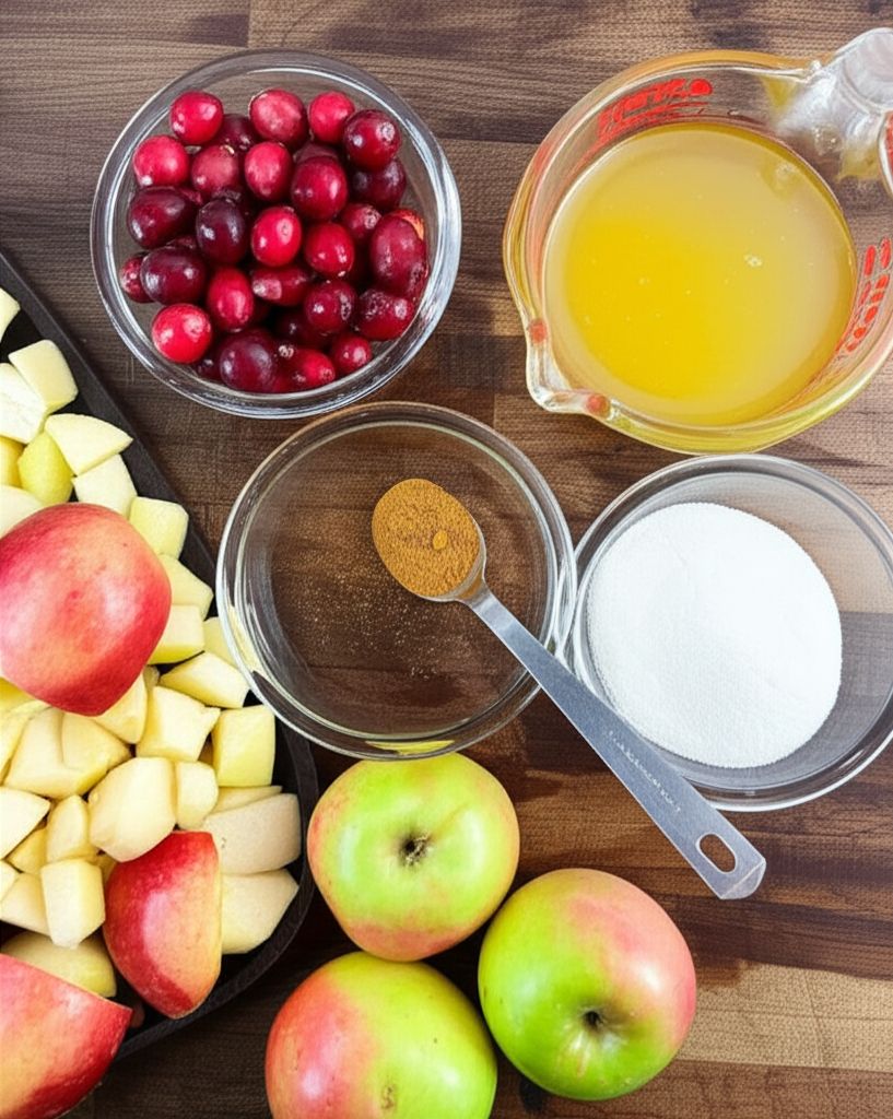 Easy Cranberry Applesauce