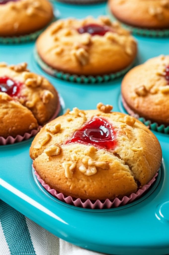 Easy Jam Muffins