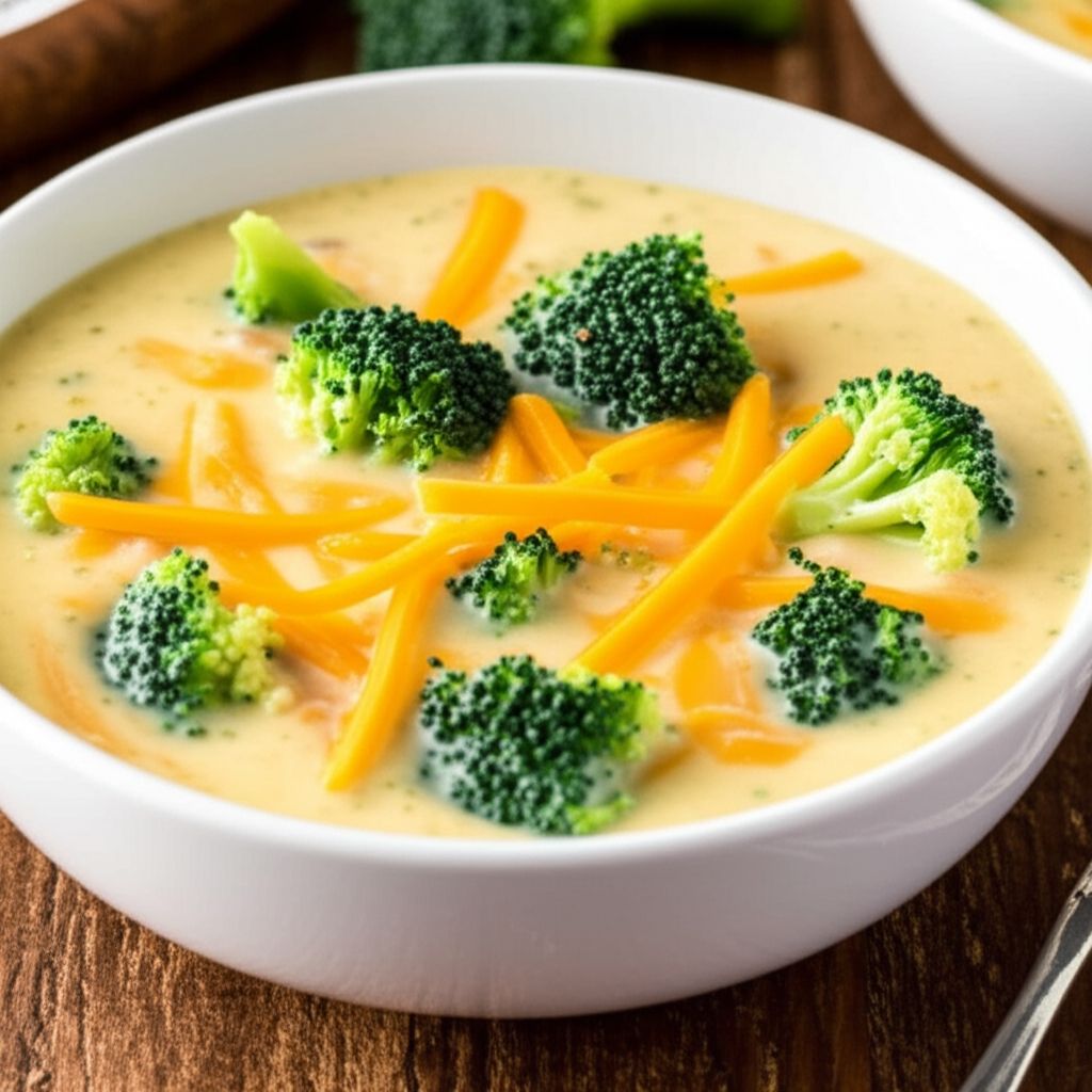 Excellent Broccoli Cheese Soup
