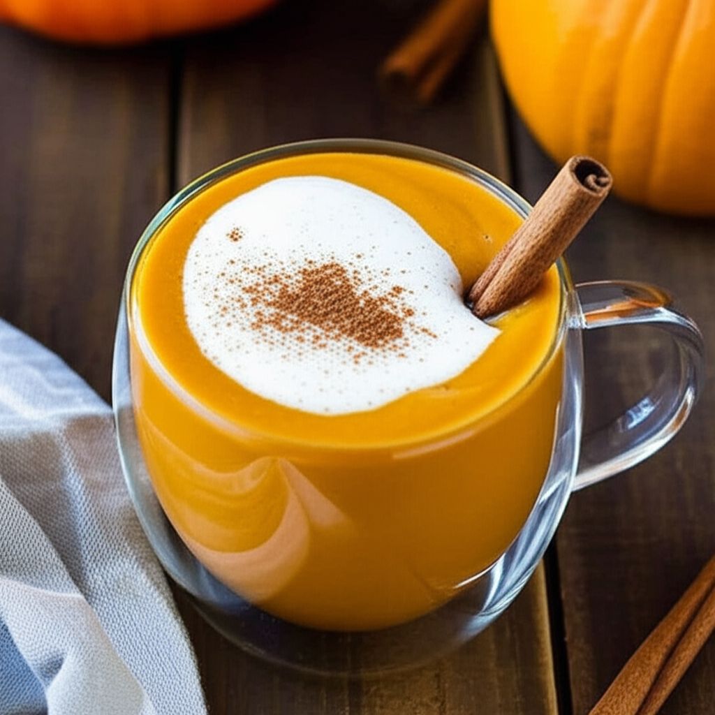 Famous No Coffee Pumpkin Latte