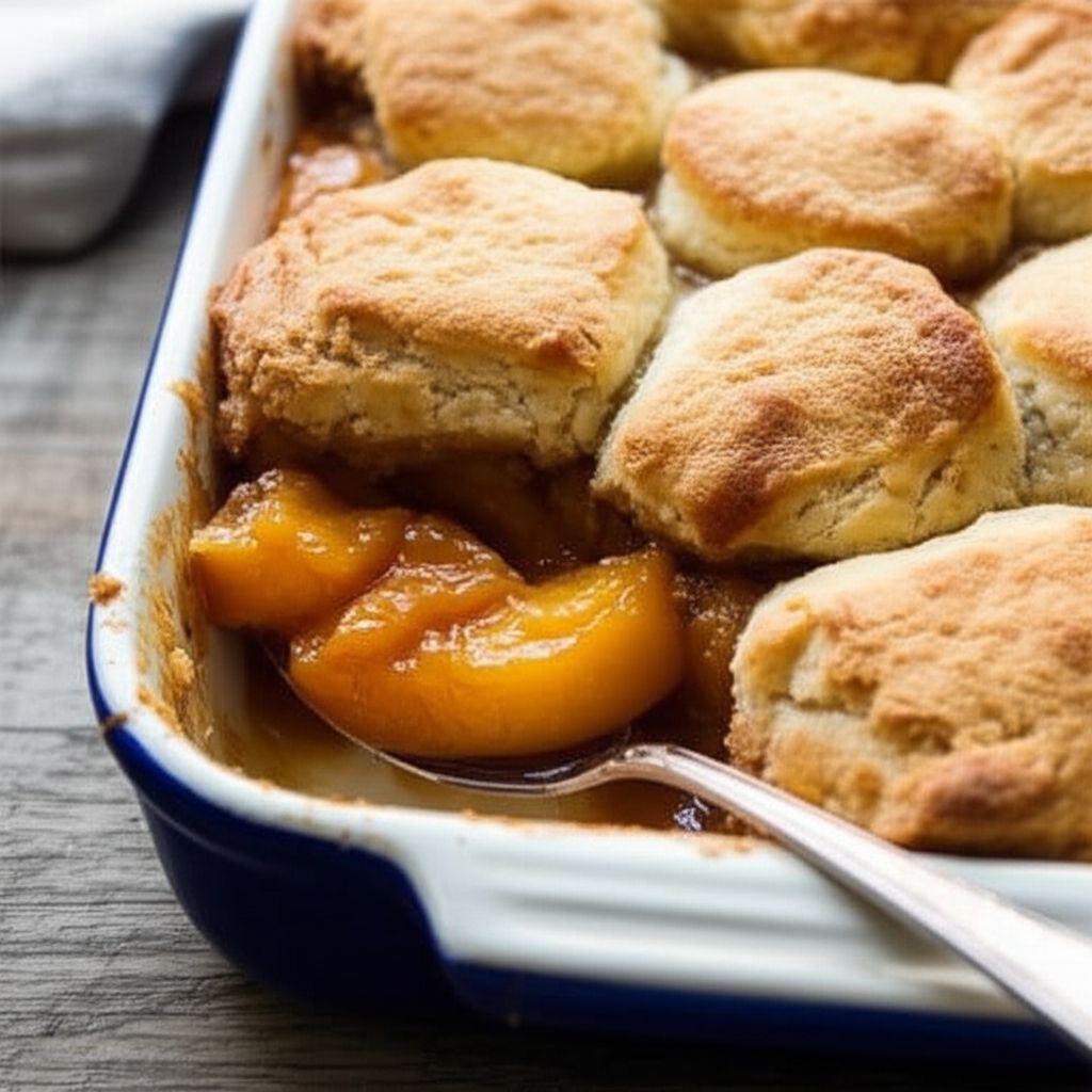 Fresh Peach Cobbler