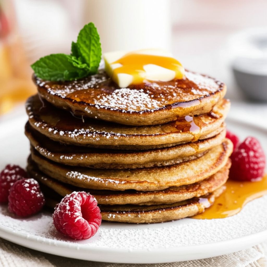 Grandma's Gingerbread Pancakes