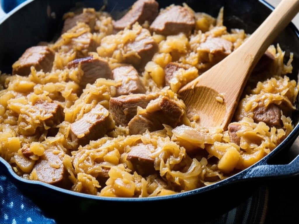 Great Grandma's Pork and Sauerkraut