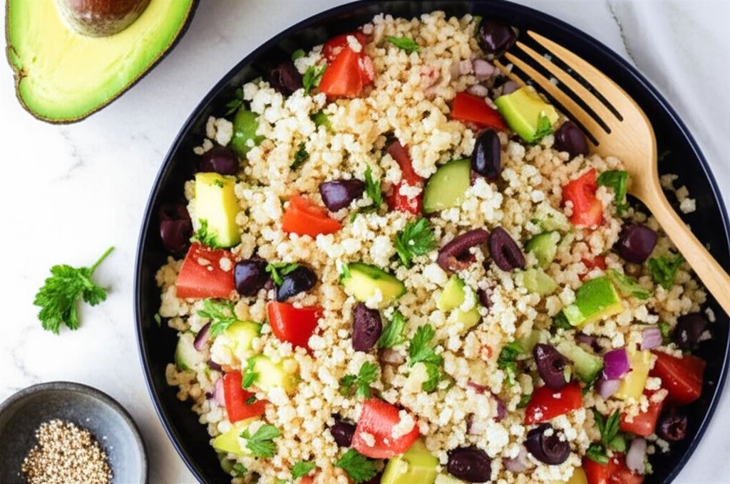 Greek Rice Salad