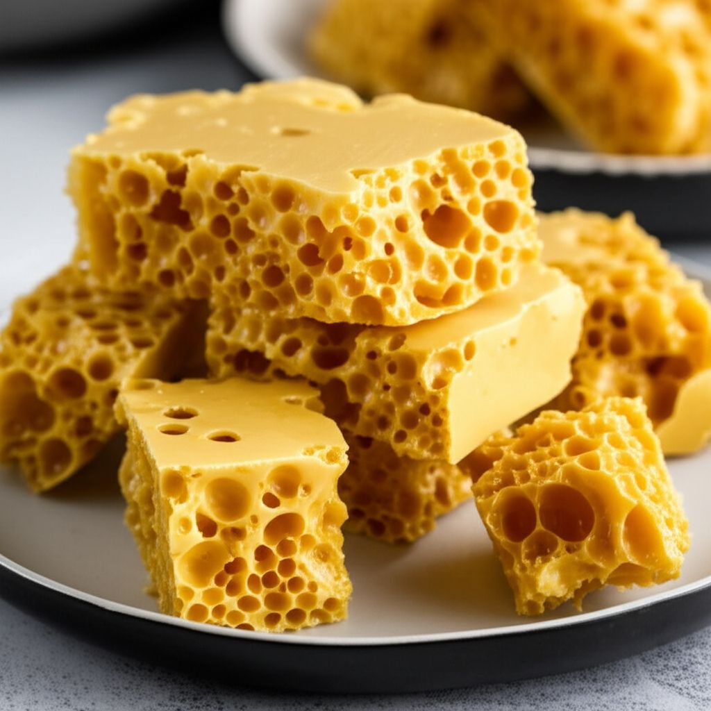 Honeycomb with Golden Syrup