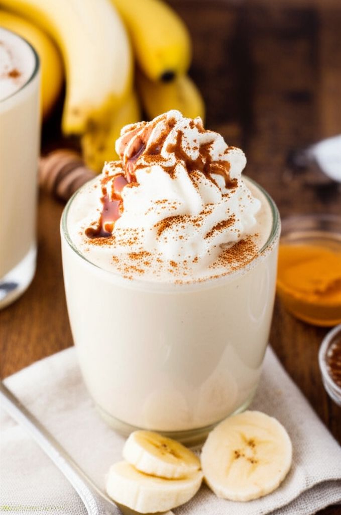 Hot Banana Milkshake