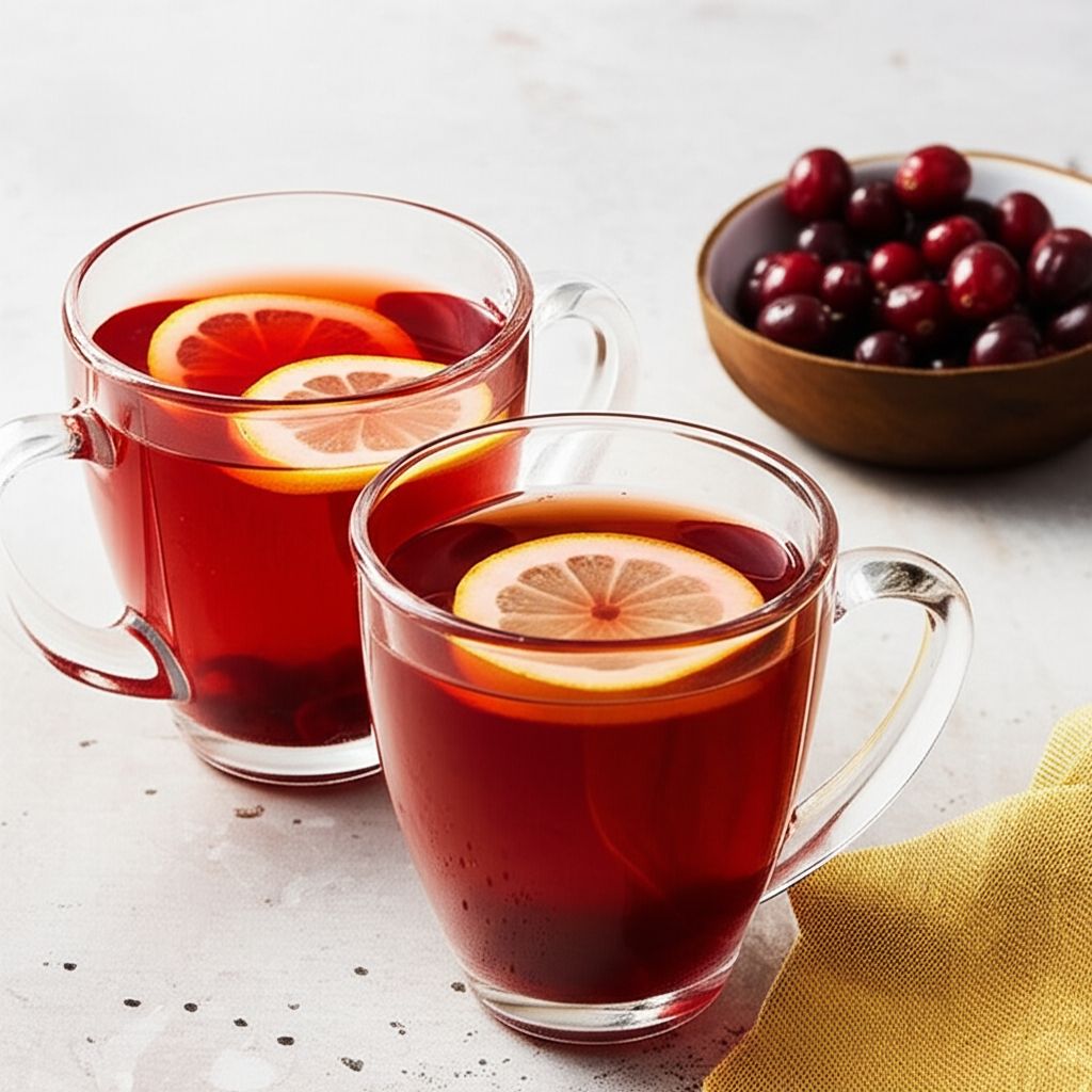 Hot Spiced Cranberry Cider