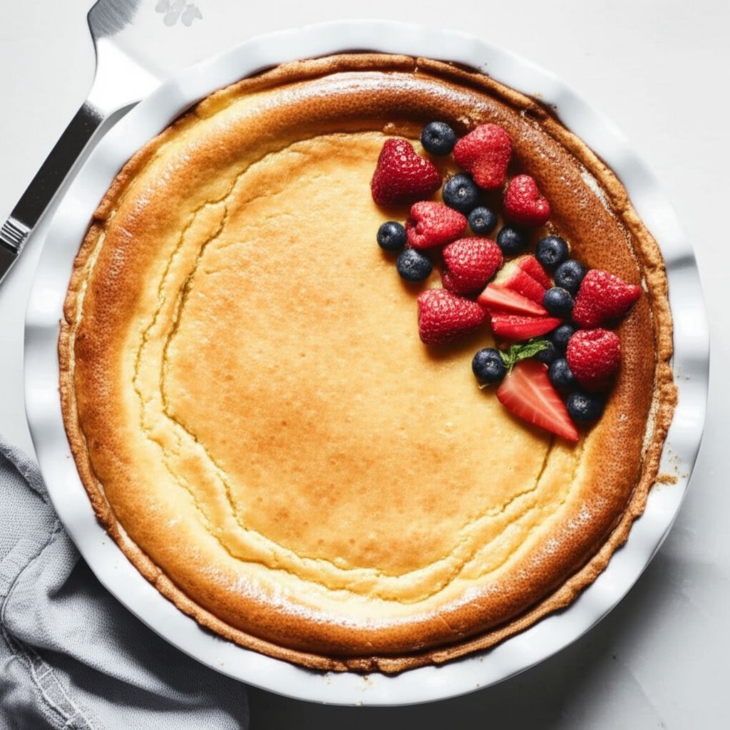 Impossible Buttermilk Pie