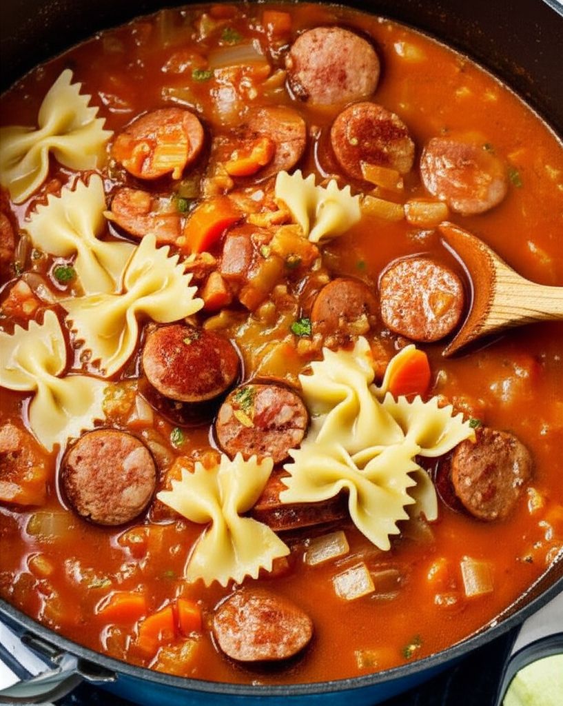 Kielbasa Onion Soup