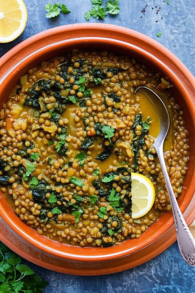 Lentil and Green Collard Soup