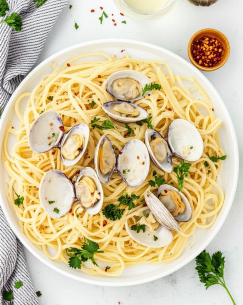 Linguine with White Clam Sauce