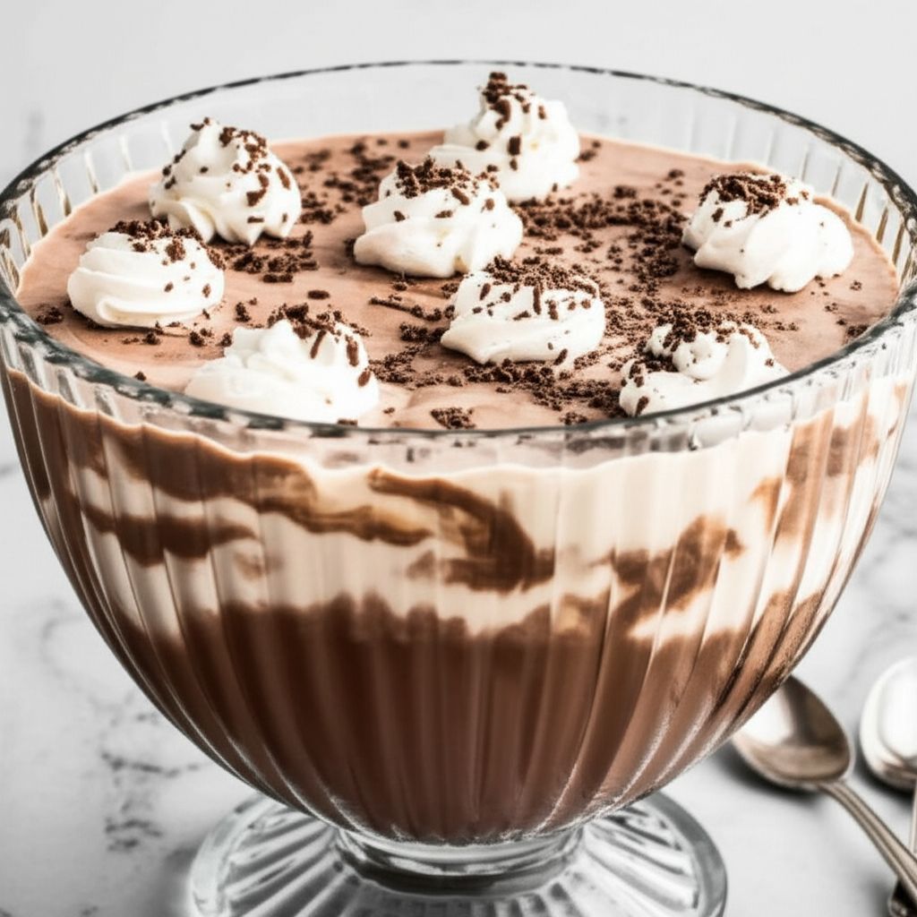 Mocha Punch with Ice Cream