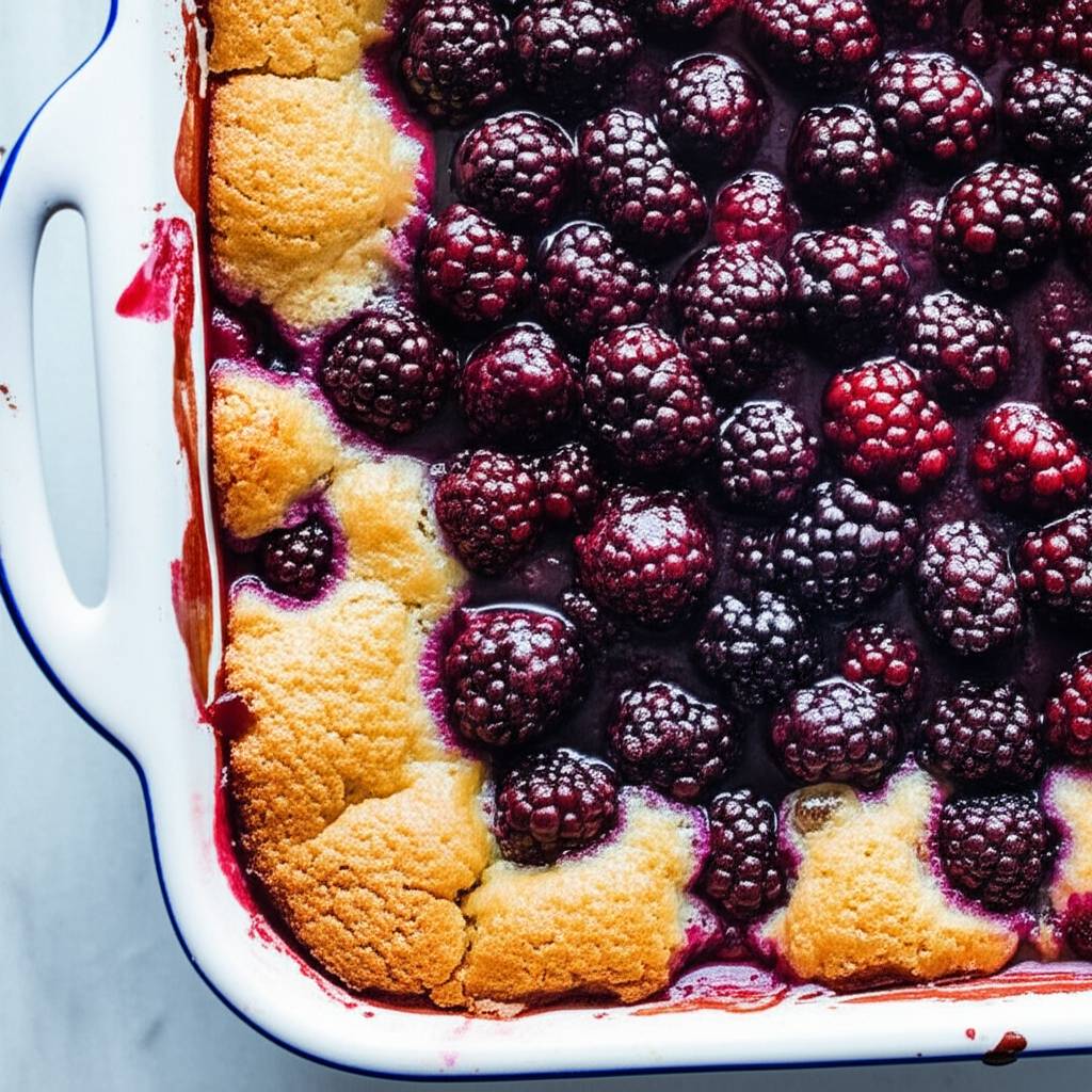 Mom Spraggins's Blackberry Cobbler