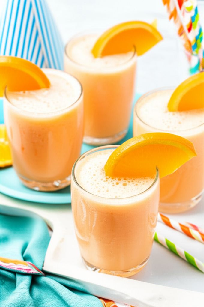 Orange Cream Milk Punch