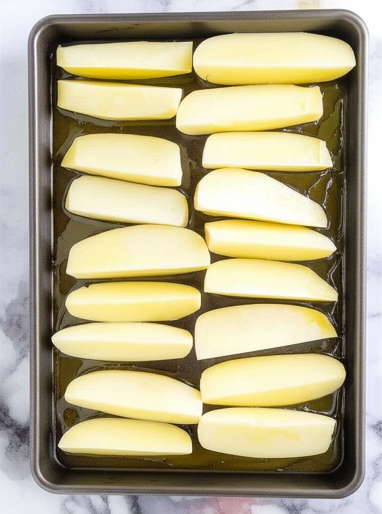 Oven Baked Potato Wedges