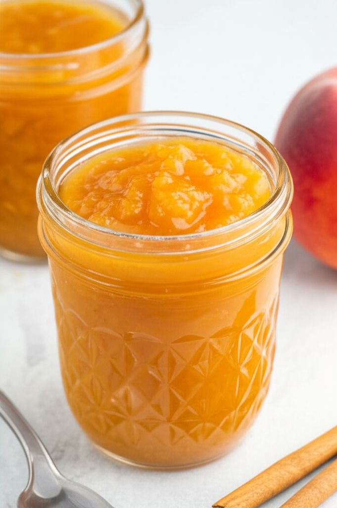 Peach Jam with Amaretto Liqueur