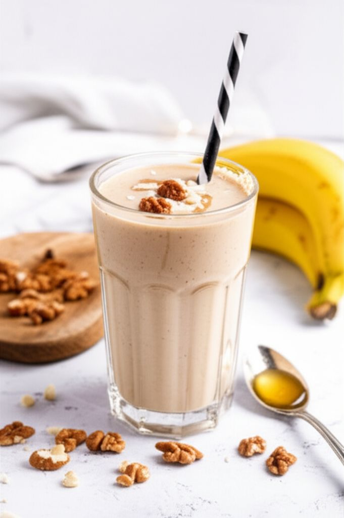 Peanut Butter and Banana Smoothie
