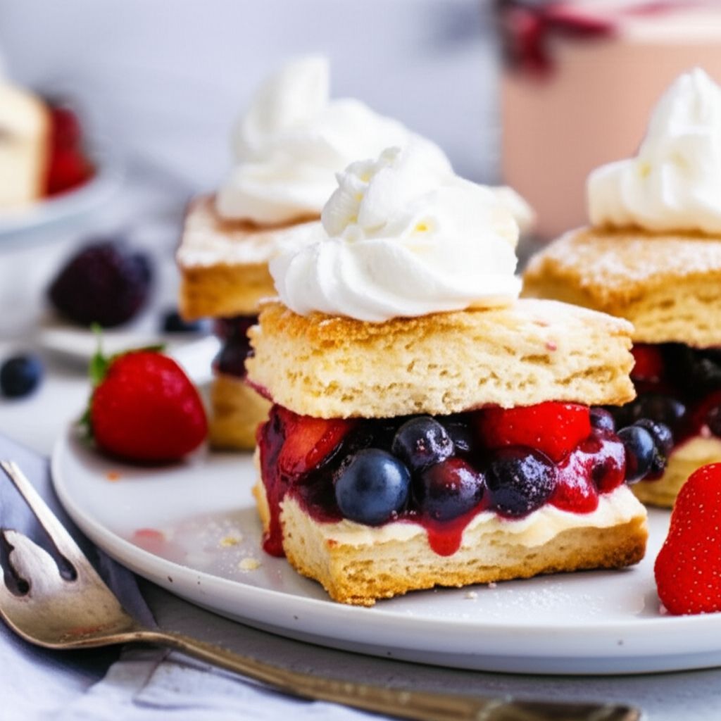 Perfect Berry Shortcakes