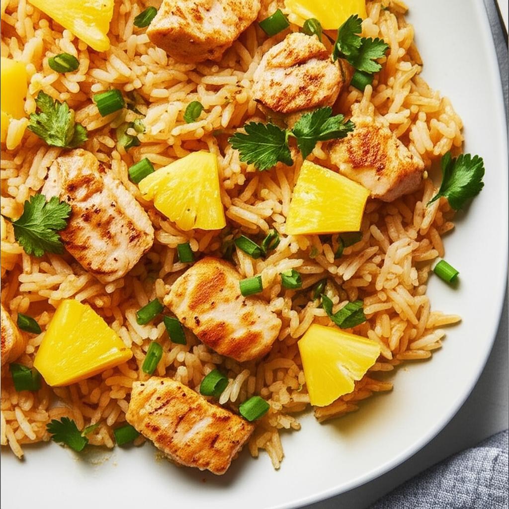 Pineapple-Lime Rice