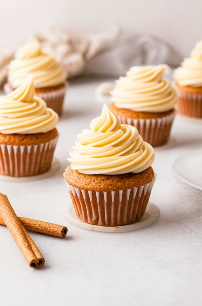 Pumpkin Ginger Cupcakes