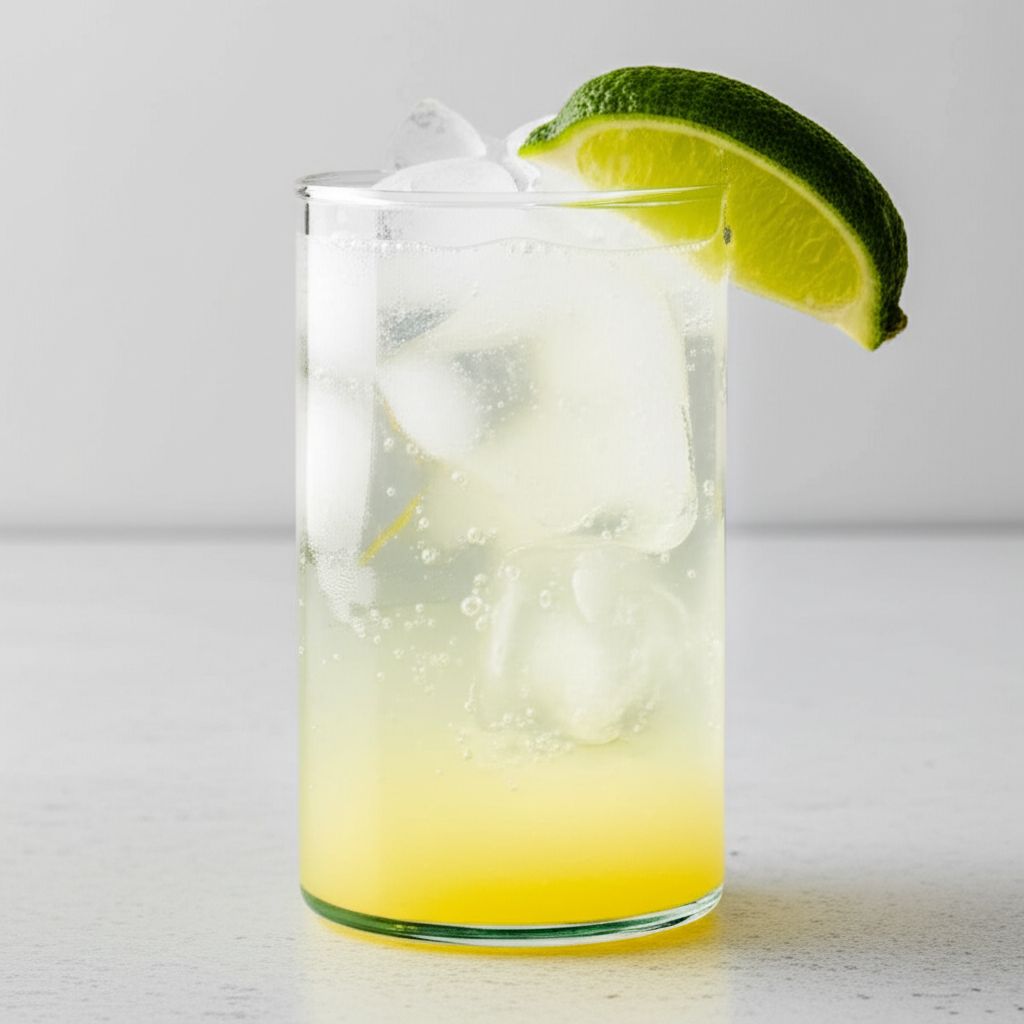 Rum Rickey Cocktail