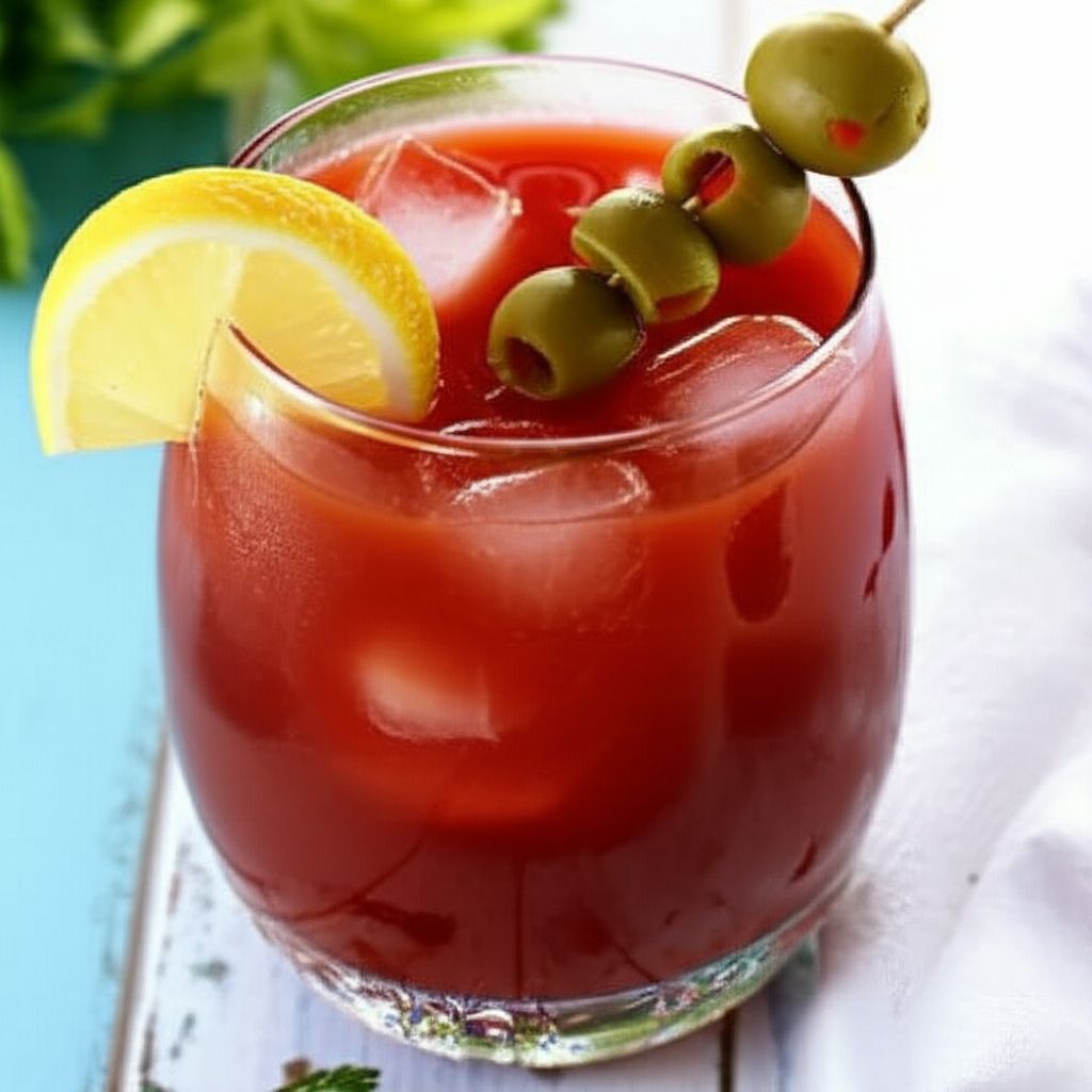 Spicy Red Snapper (Bloody Mary with Gin)