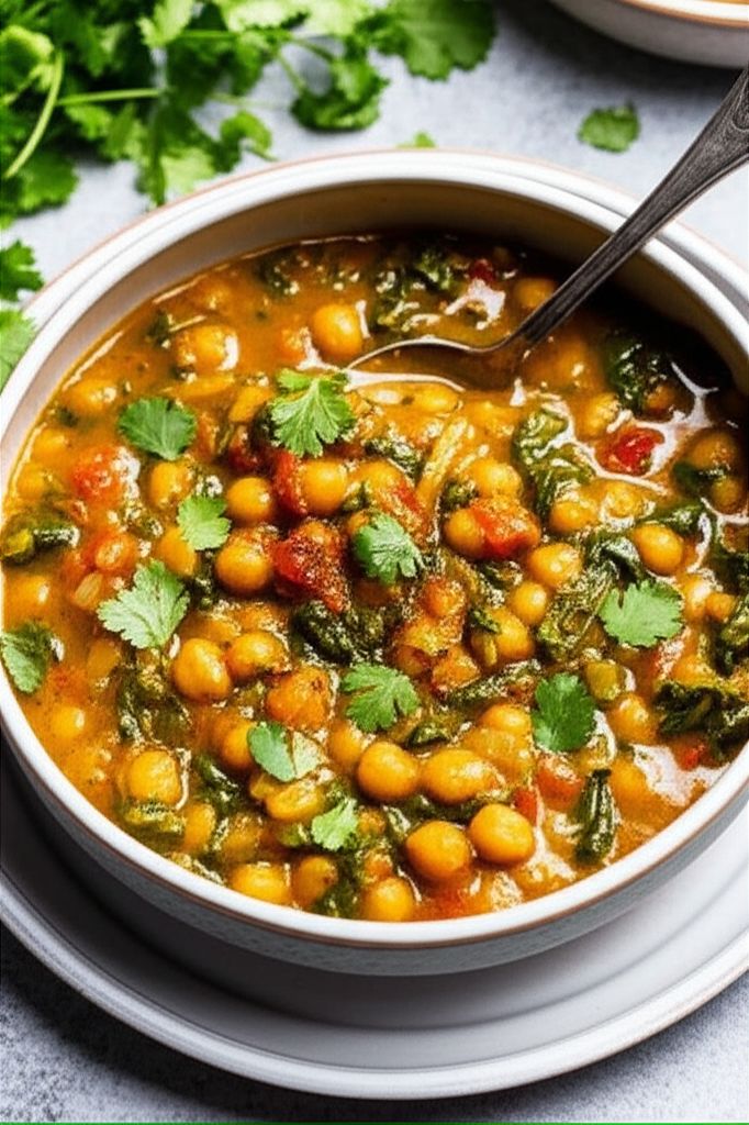 Vegan Chickpea Curry without Coconut Milk