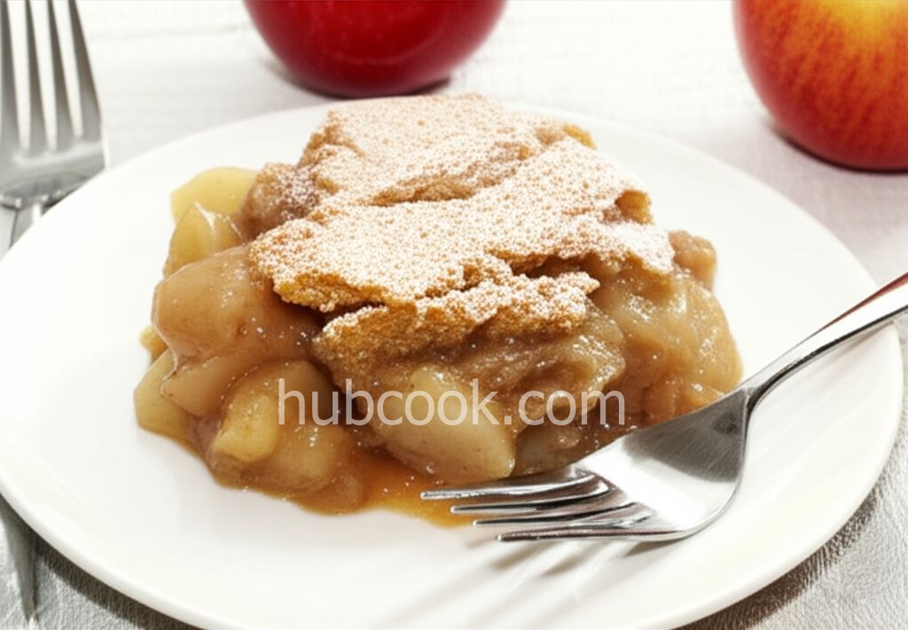 Warm Apple Cinnamon Cobbler