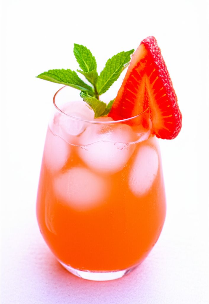 Watermelon and Strawberry Lemonade