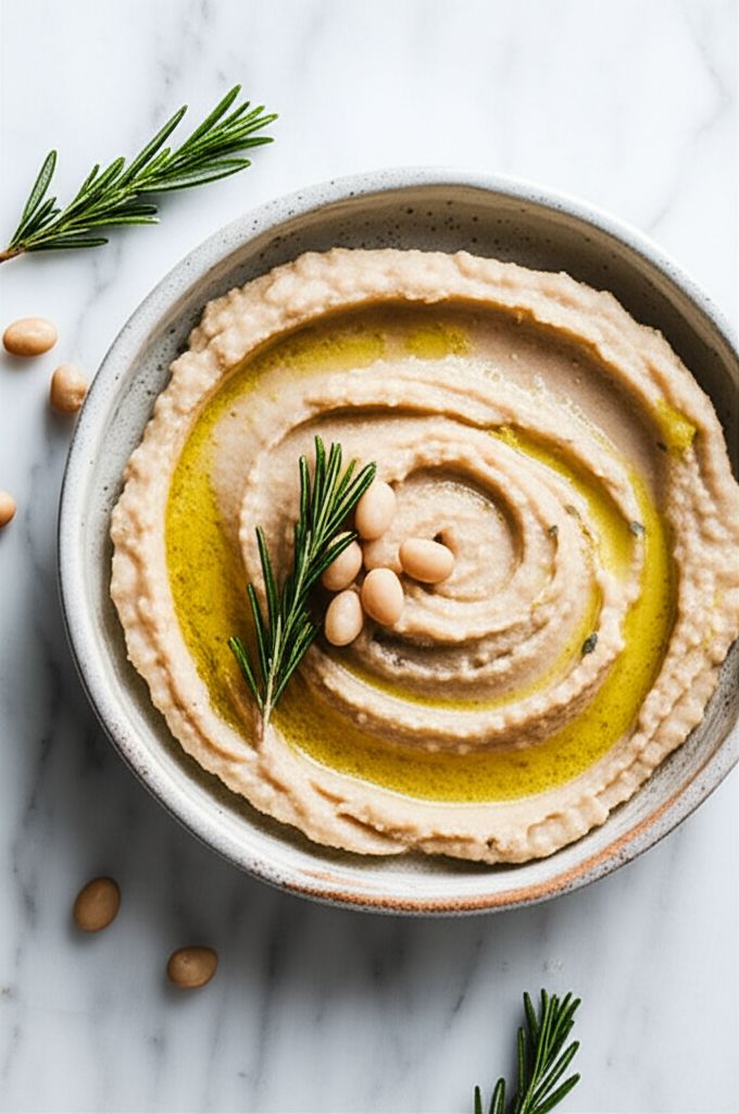 White Bean Spread With Garlic & Rosemary